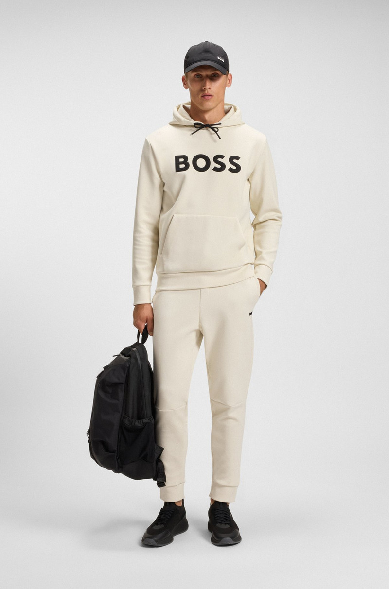 BOSS HOODIE WITH MOLDED LOGO outlook