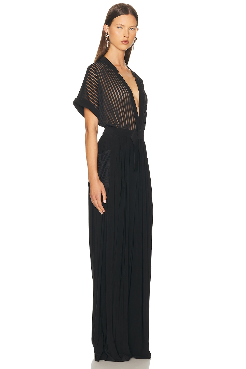Geralyn Short Sleeve Jumpsuit - 2