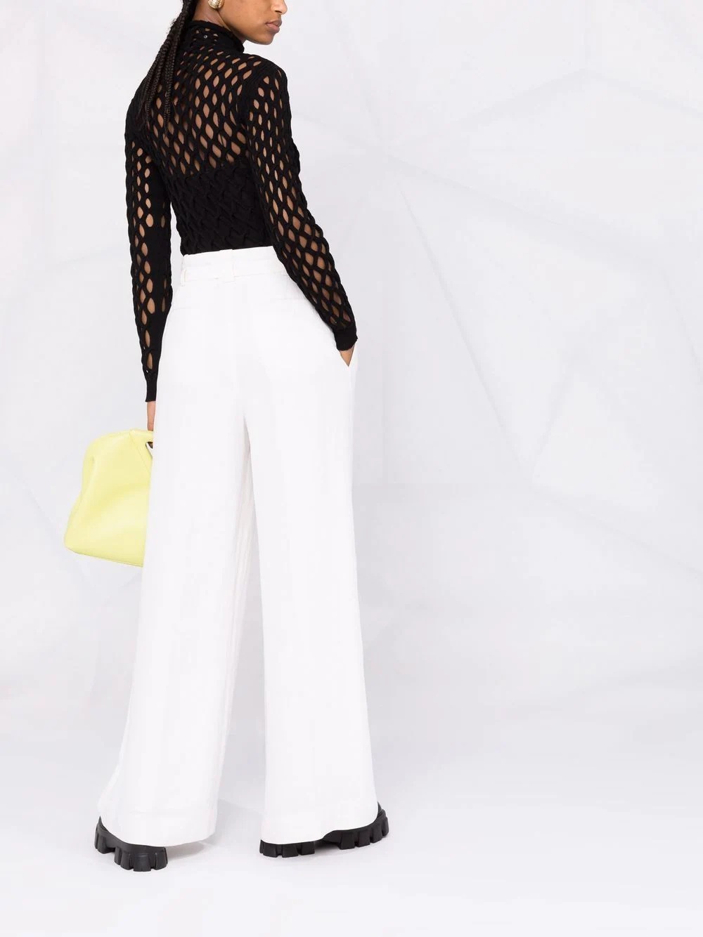 net knitted top - 6