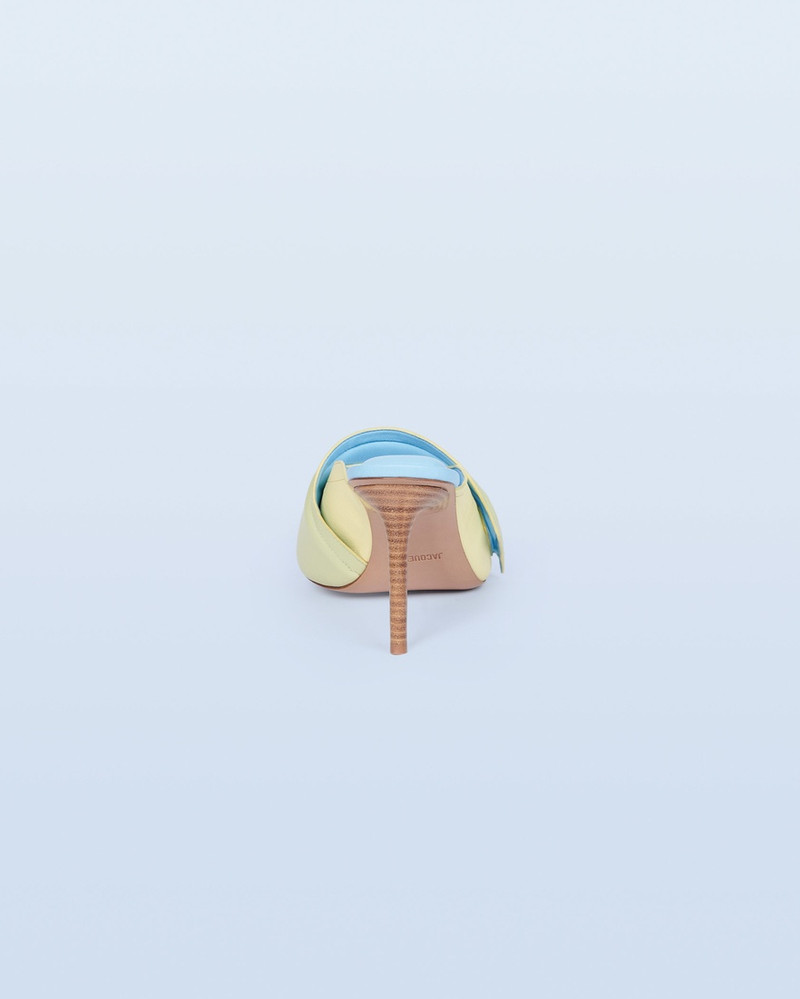 JACQUEMUS Les mules Aqua outlook