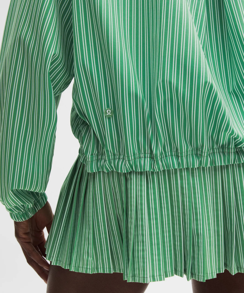 UV-Protective Oversized Tennis Jacket 6