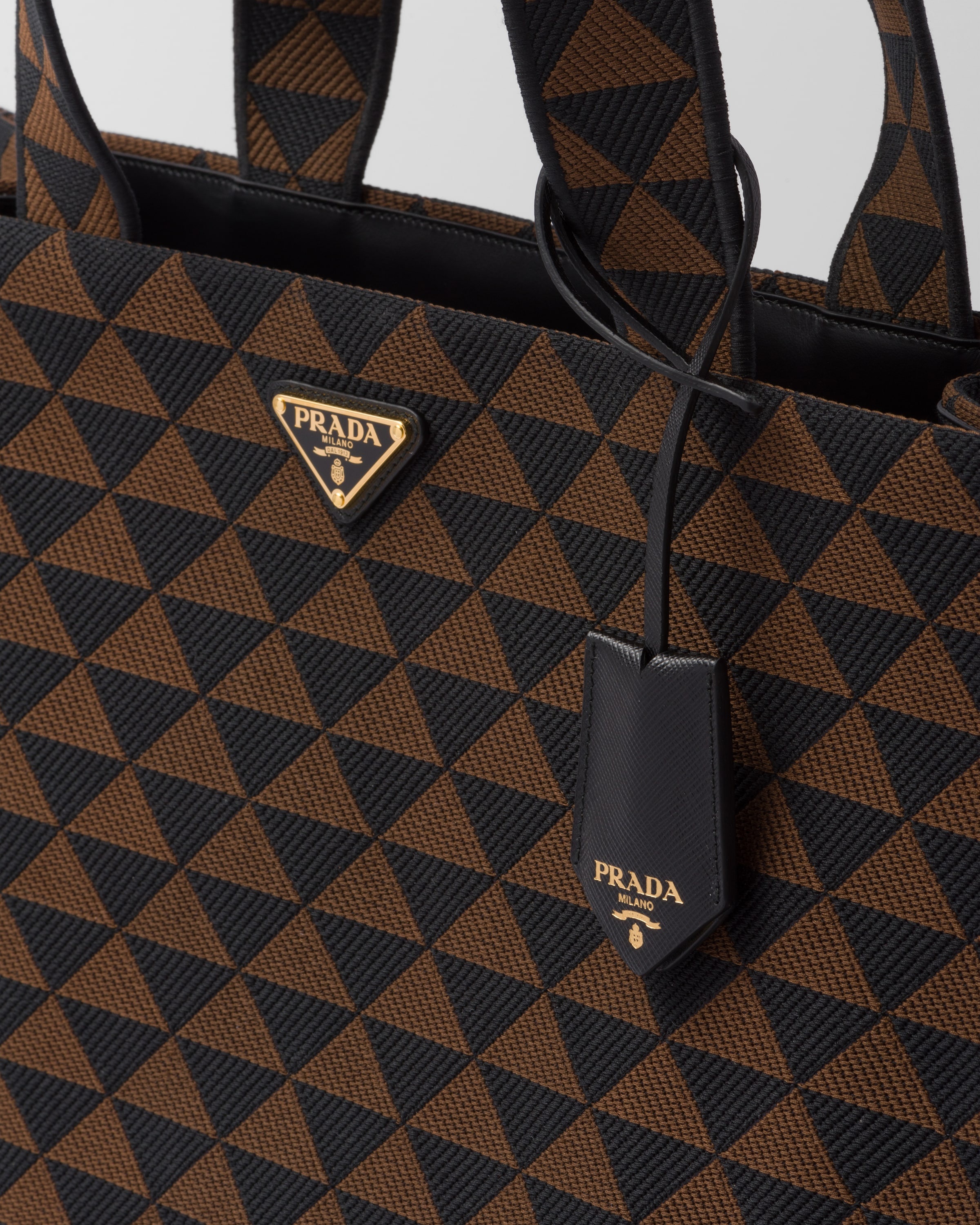 Prada Symbole bag in embroidered fabric - 6
