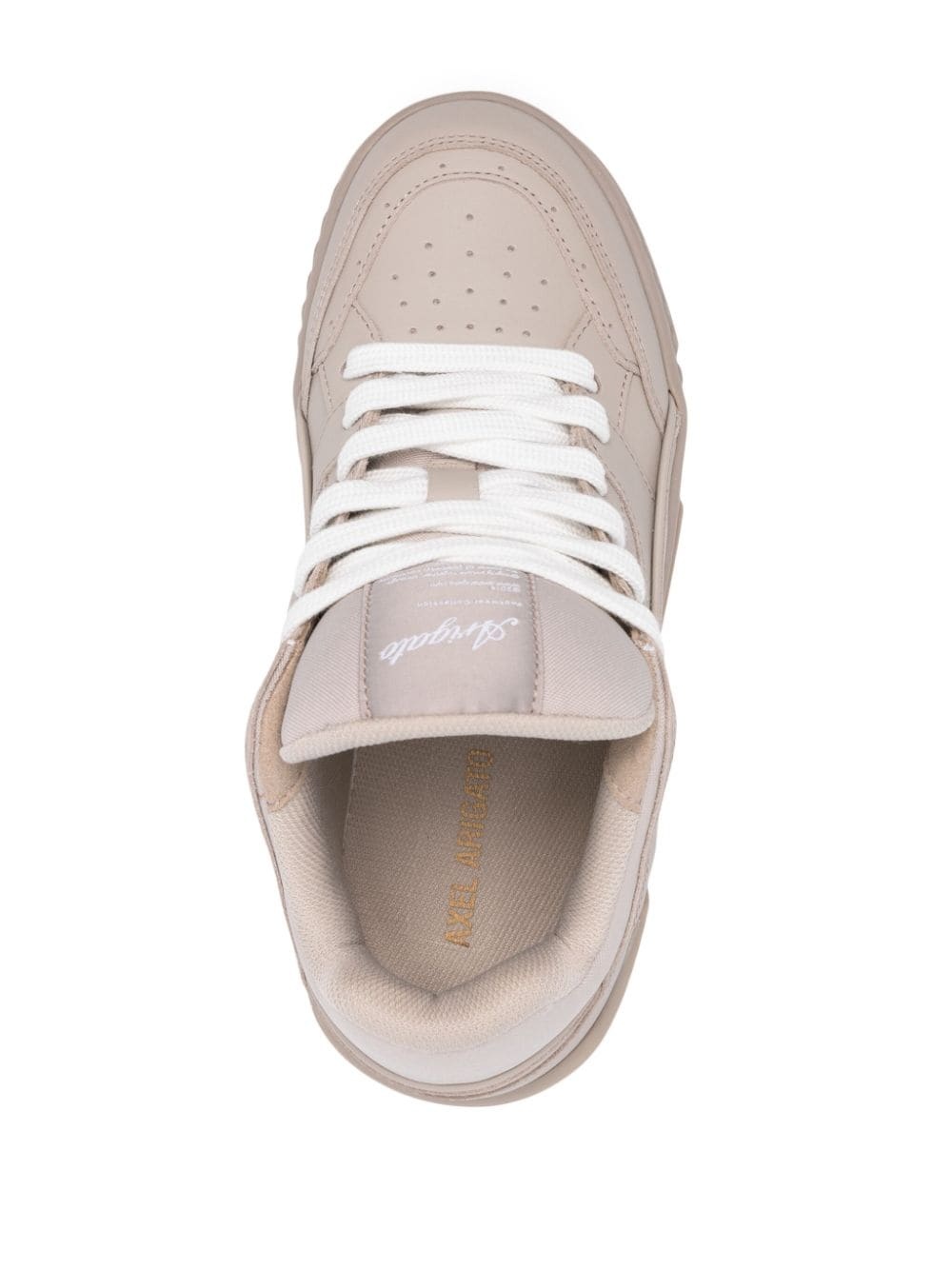 Area leather sneakers - 4