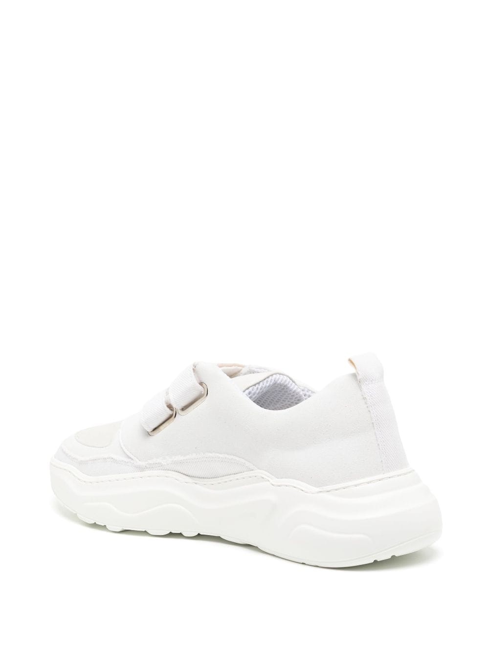 touch-strap low-top sneakers - 3