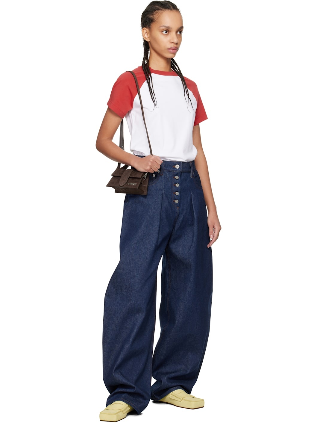 Red 'The Baseball mini' T-shirt - 4