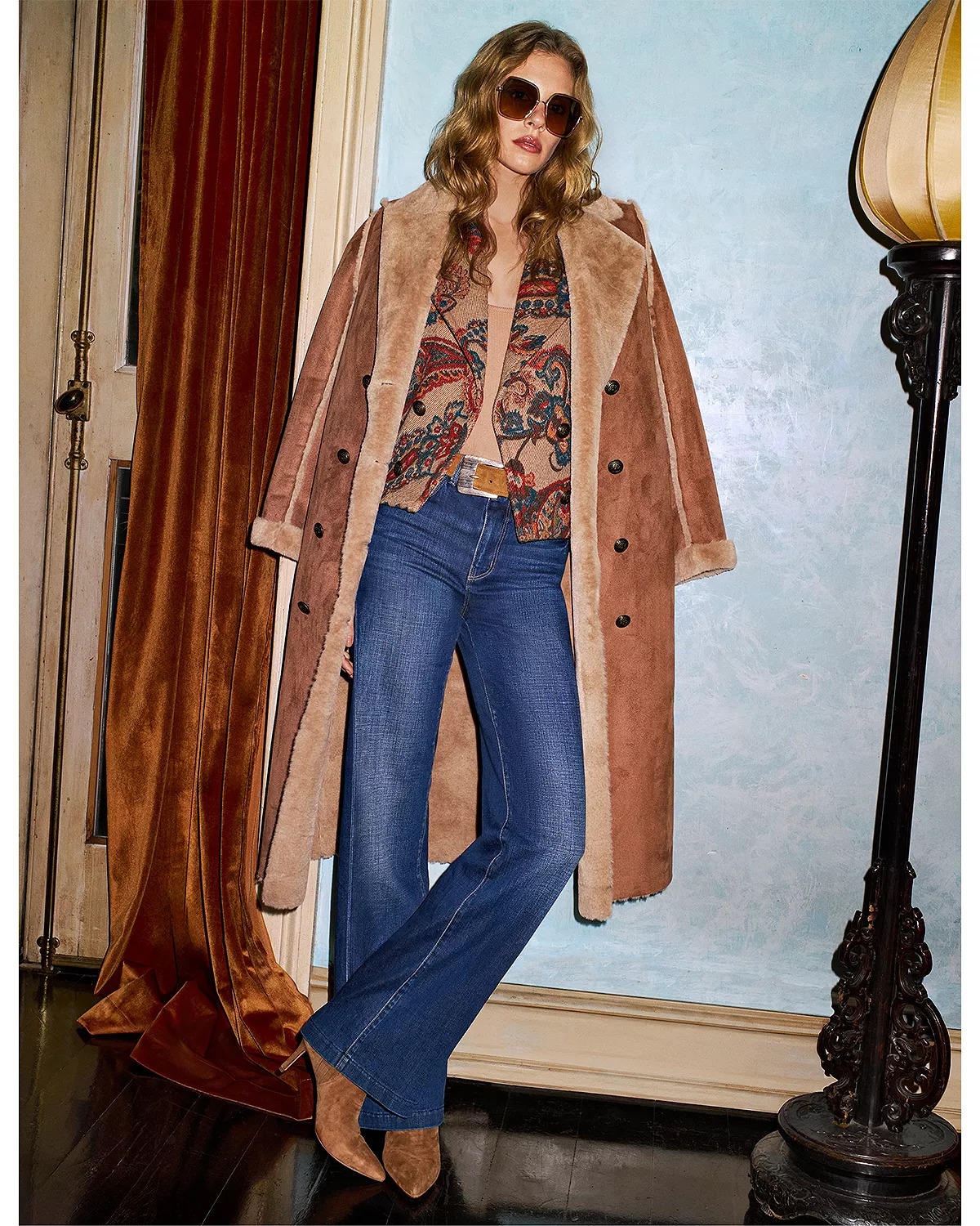 Scottie High Rise Wide Leg Jeans in Marvista - 2