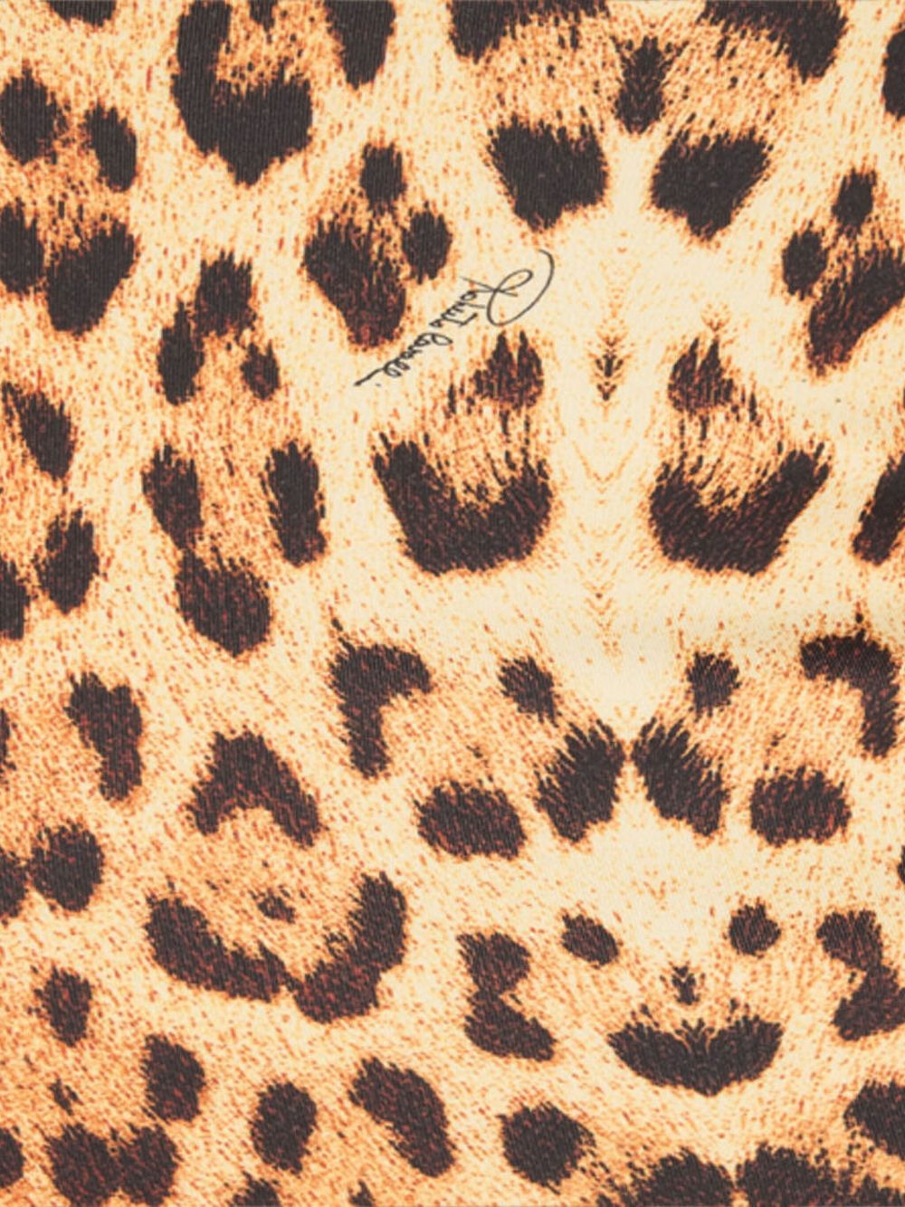 jaguar-print pencil skirt - 7
