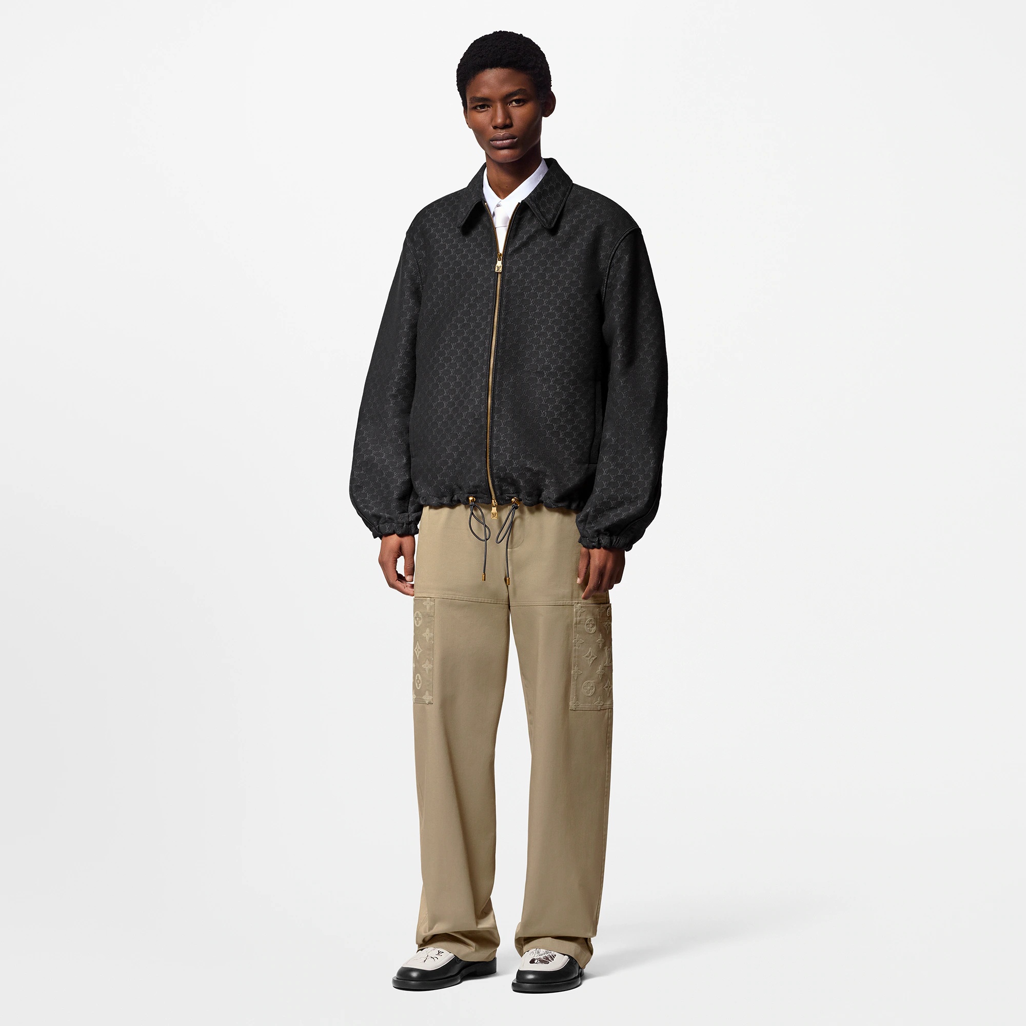 Cotton Blend Blouson - 4