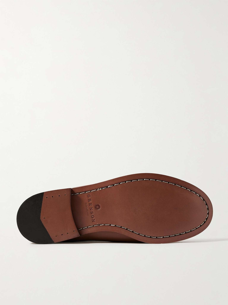 Grenson Simeon Leather Penny Loafers outlook