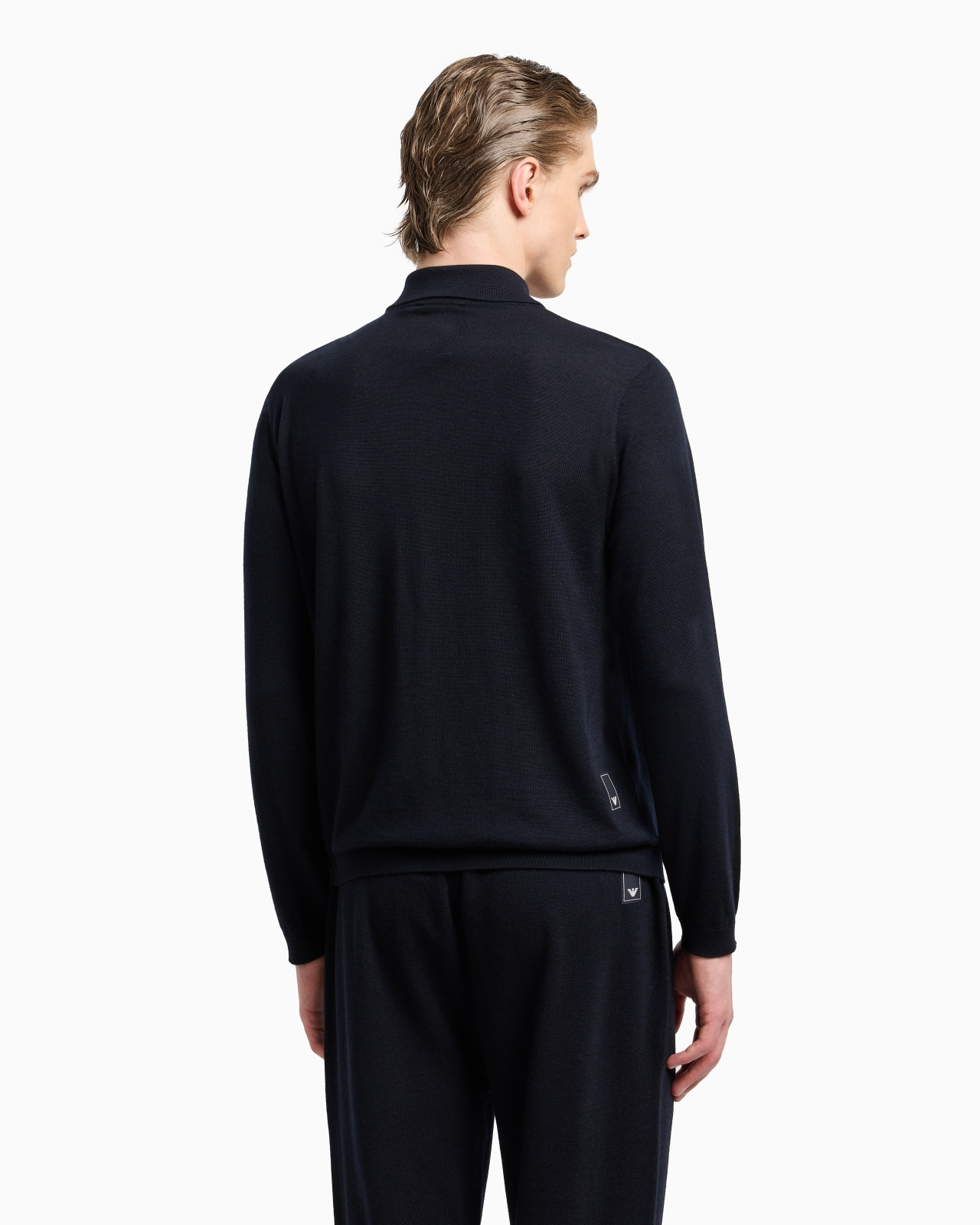 TRAVEL ESSENTIALS PLAIN-KNIT VIRGIN-WOOL CARDIGAN - 3