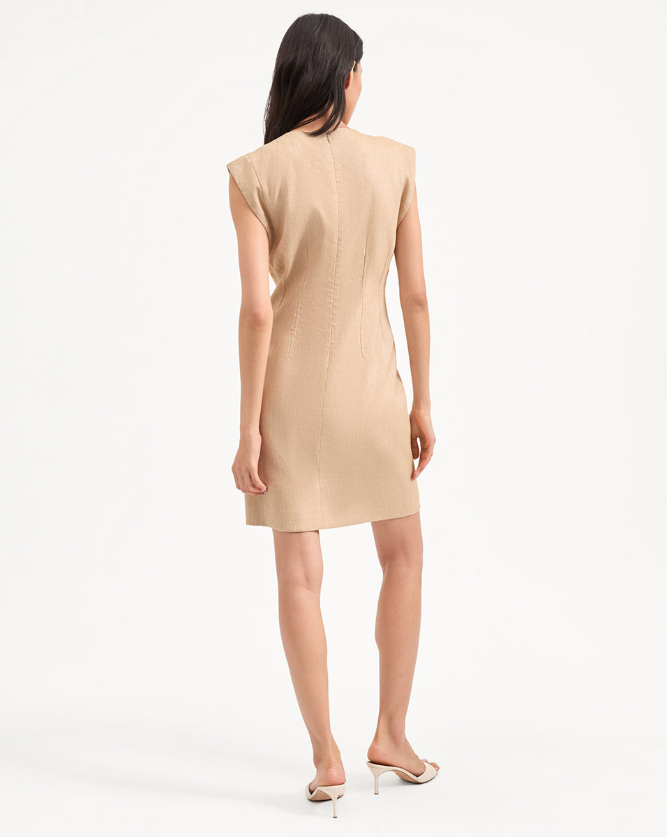 ROSEDALE LINEN DRESS - 6