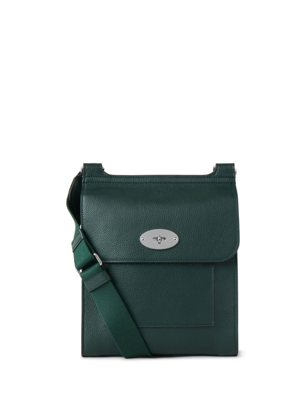 Anthony logo-print leather crossbody bag - 1