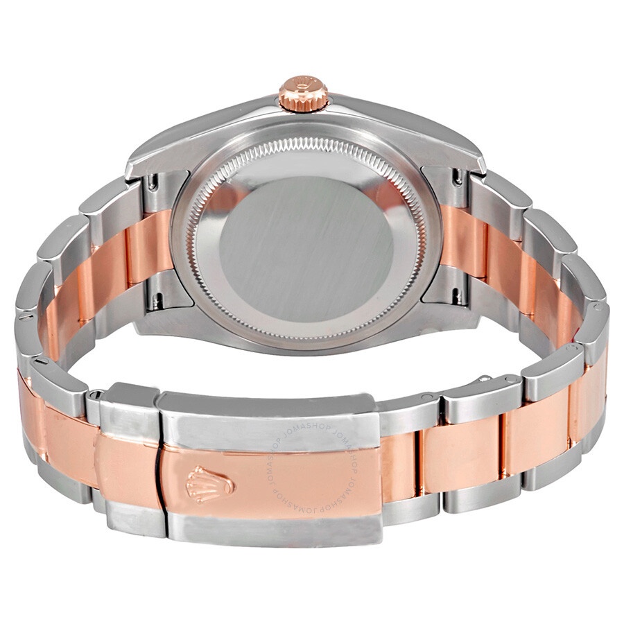 Rolex Oyster Perpetual Datejust 36 White Dial Stainless Steel and 18K Everose Gold Bracelet Automati - 3