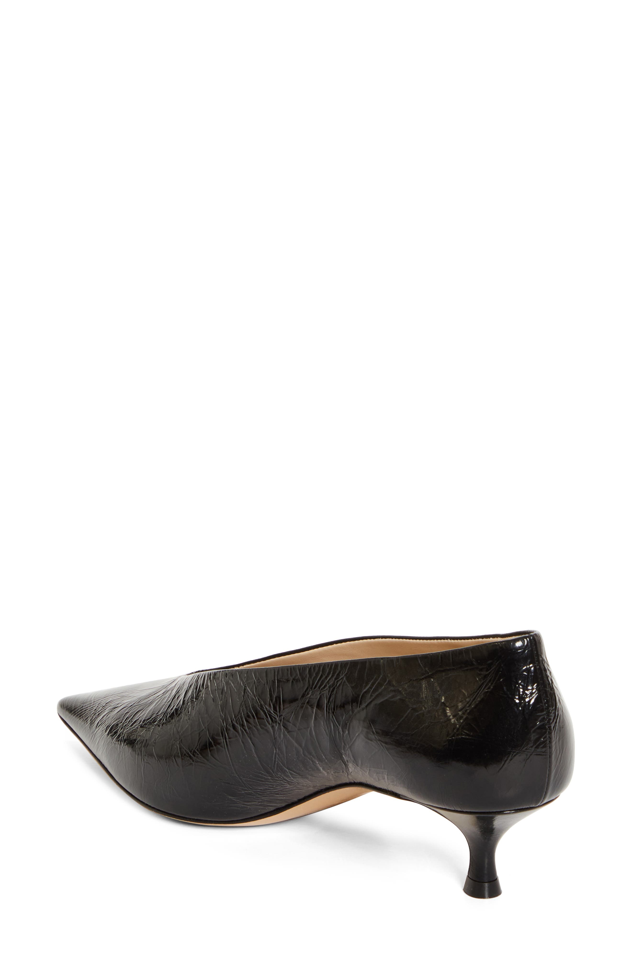 Le Monde Beryl Babouche Kitten Heel Pump in Black at Nordstrom - 2