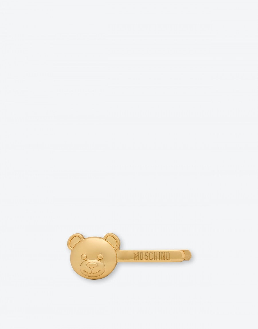 【関税&送料込】Moschino Teddy Bear Hair Pin Moschino TEDDY BEAR HAIR PIN | REVERSIBLE