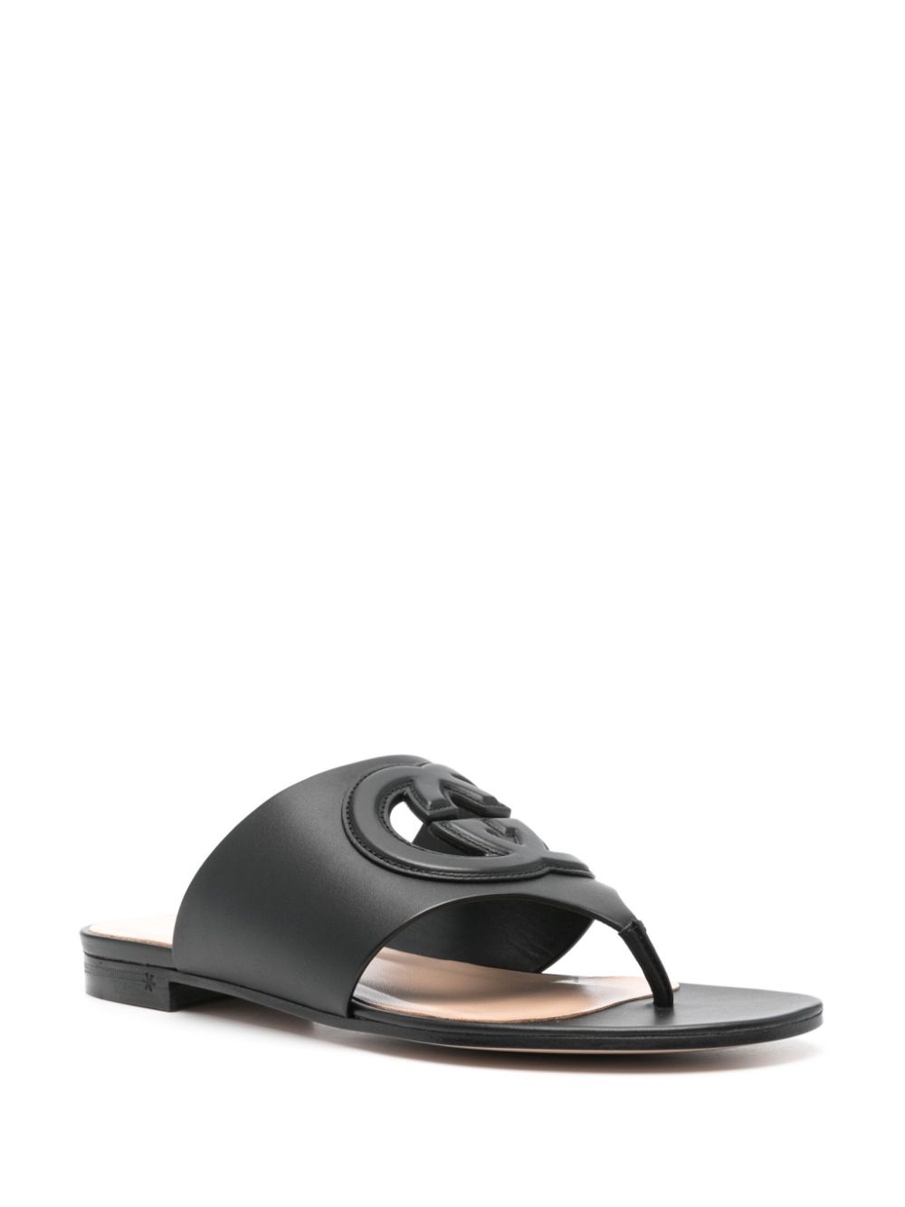 ★GUCCI★ 782411 サンダル ミュール GUCCI Gucci cut leather flat thong sandals | tessabit