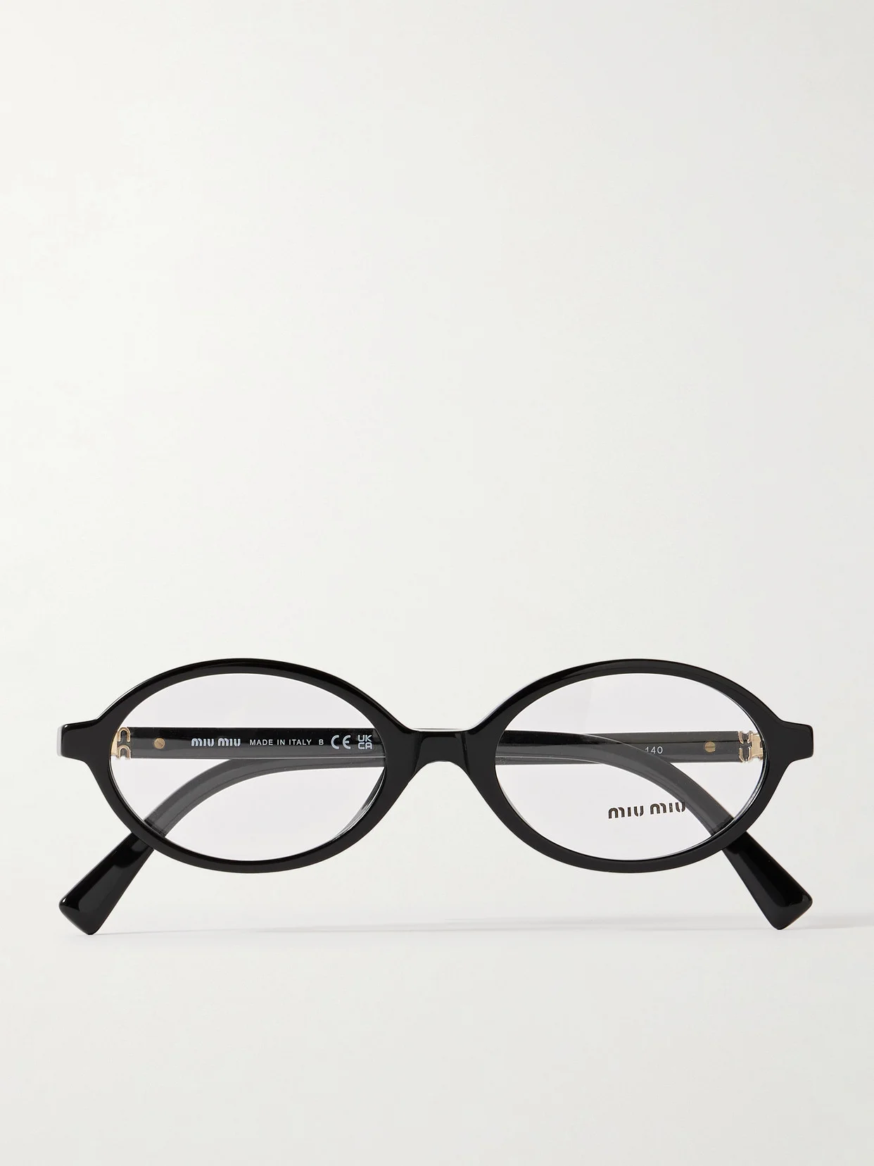Oval-frame Acetate Optical Glasses - 1