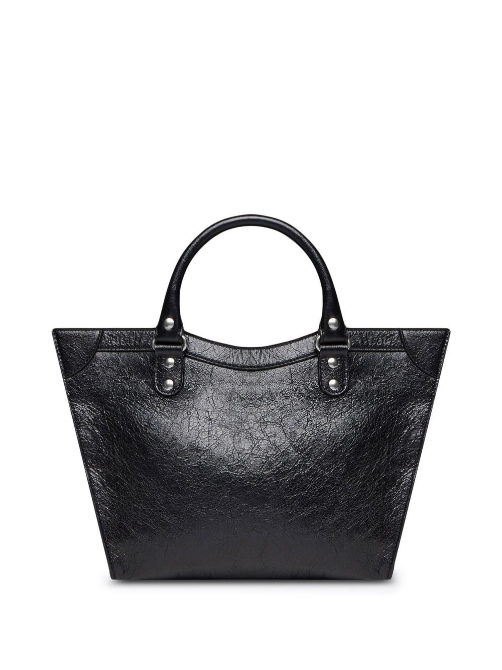 Neo Upside Down East-West leather tote - 2