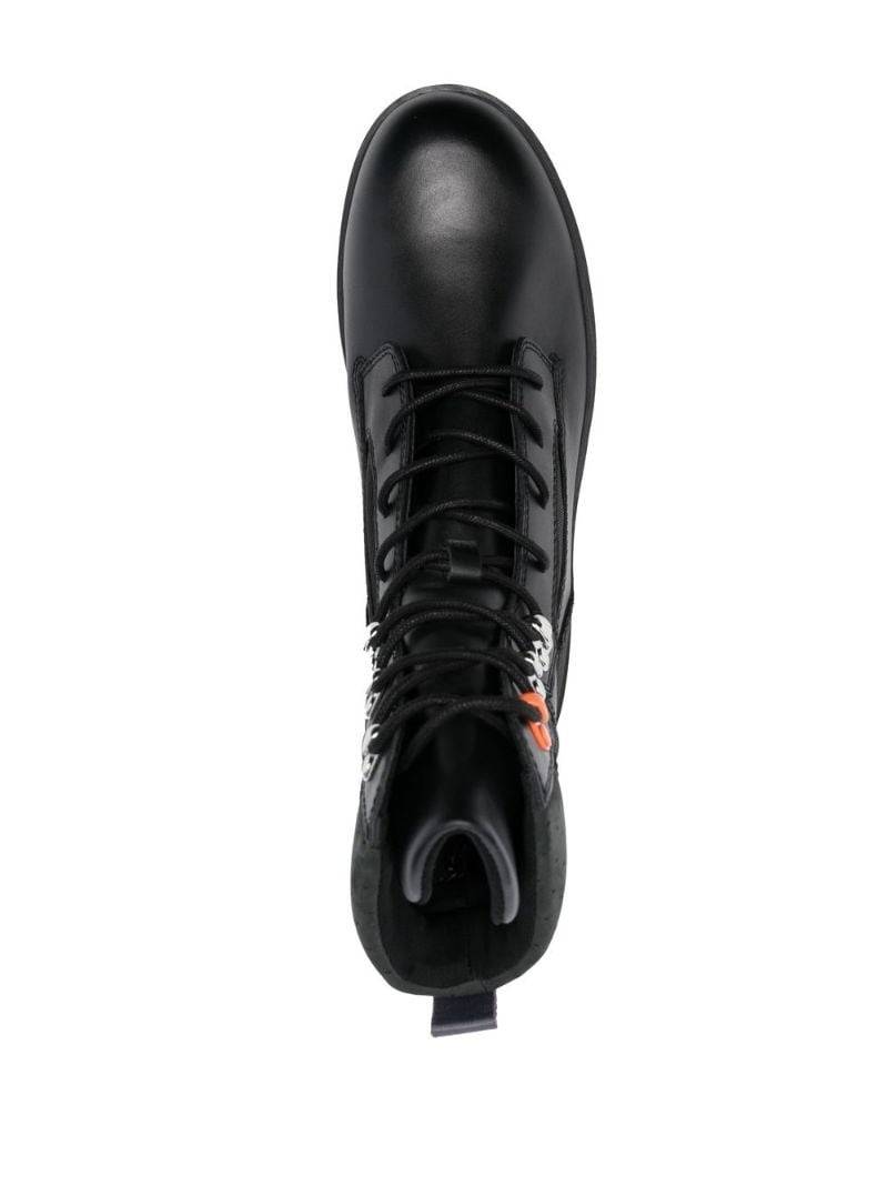 lace-up combat boots 4