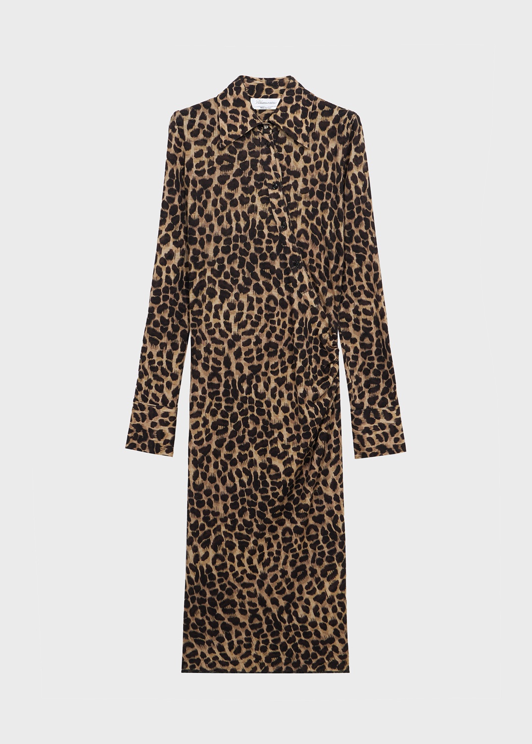 ANIMALIER PRINT JERSEY DRESS - 1