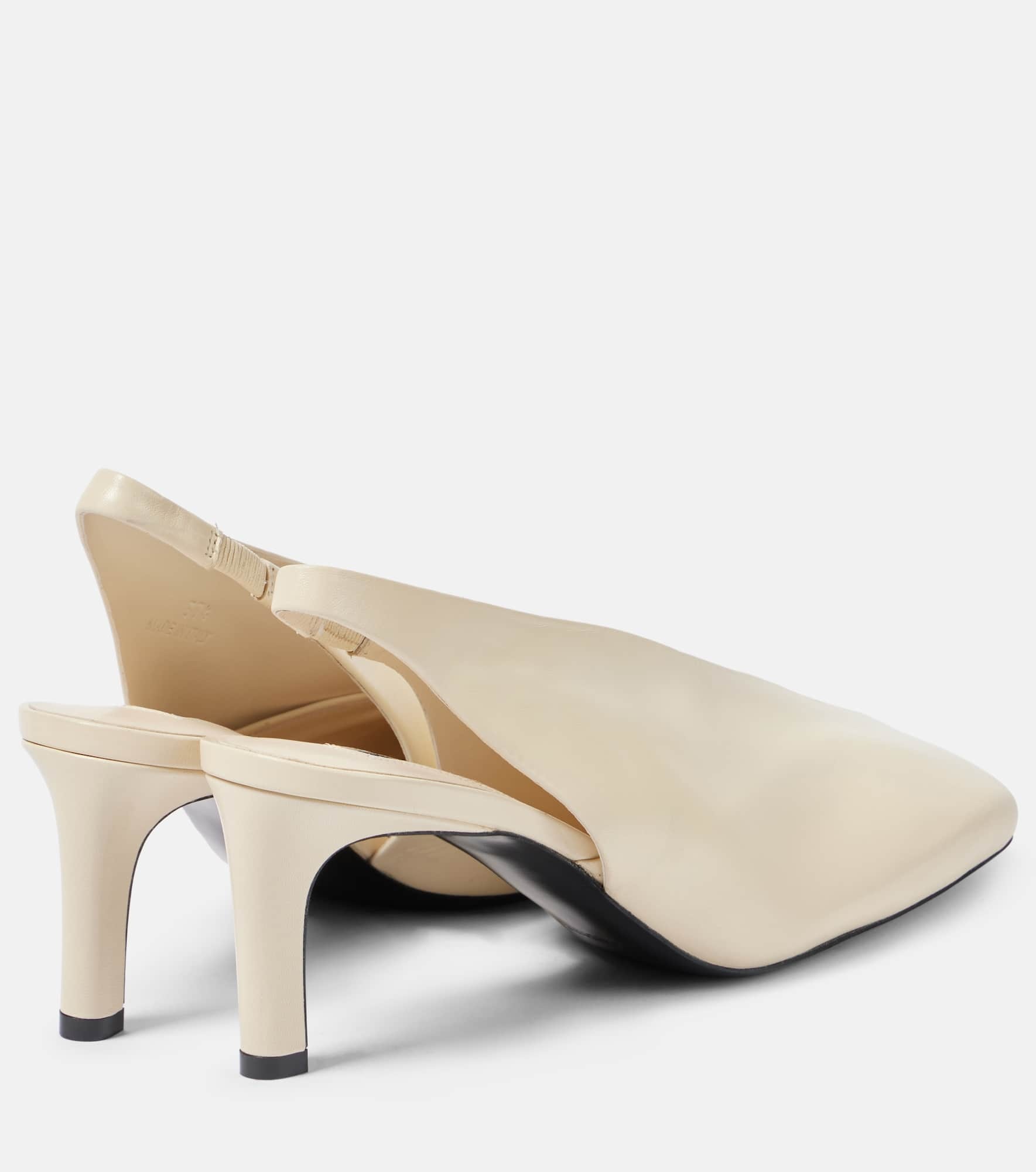 Leather slingback pumps - 2