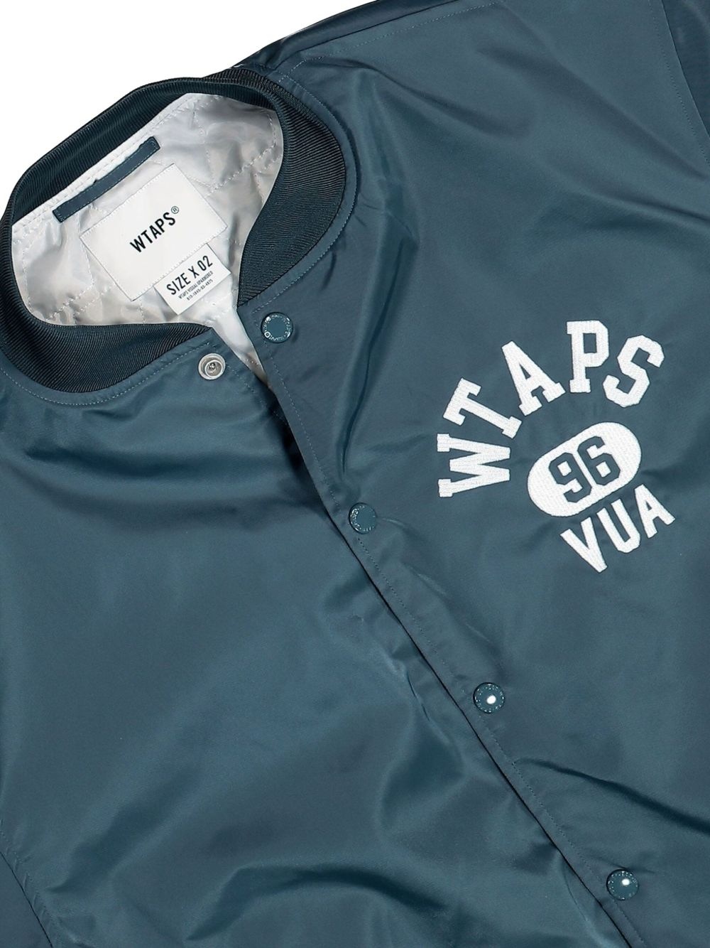 logo-print jacket - 3