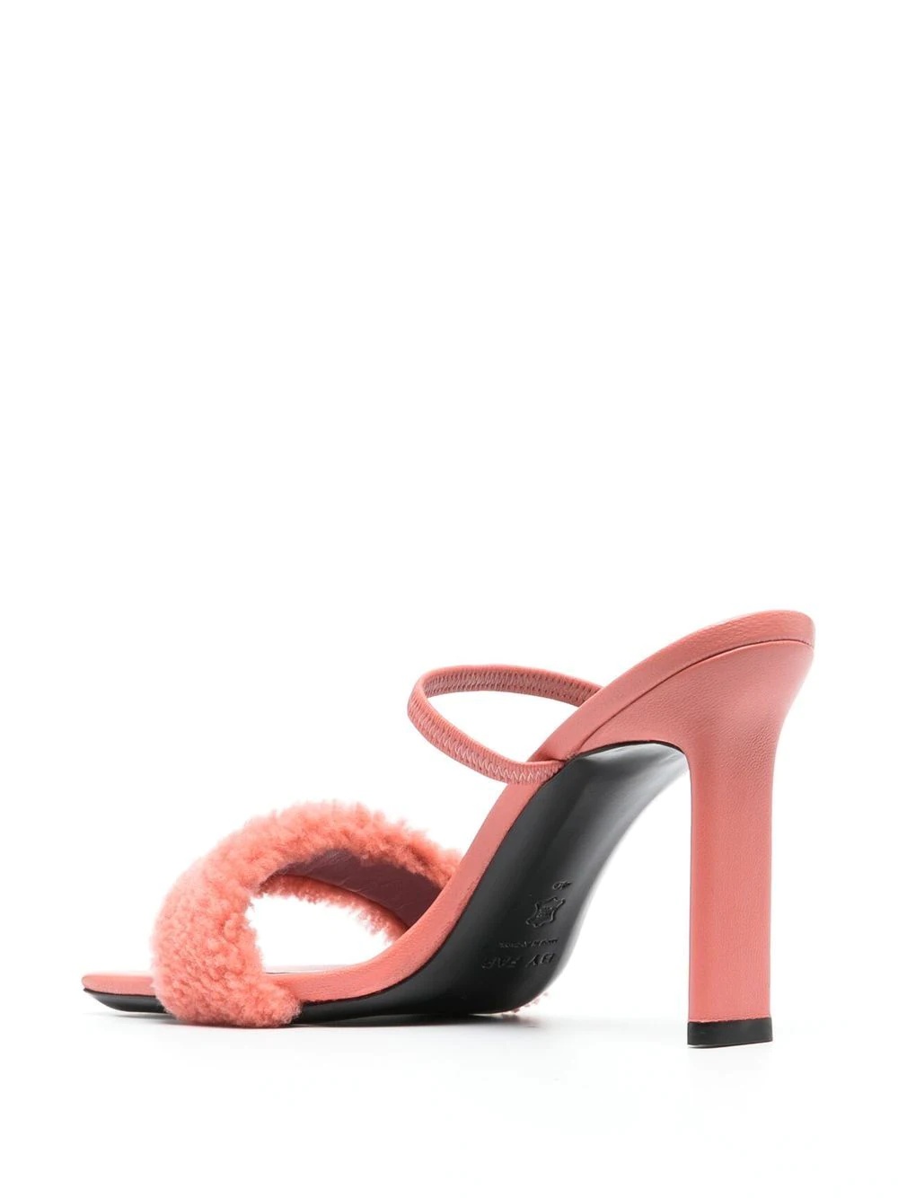 Ada shearling-strap mules - 3