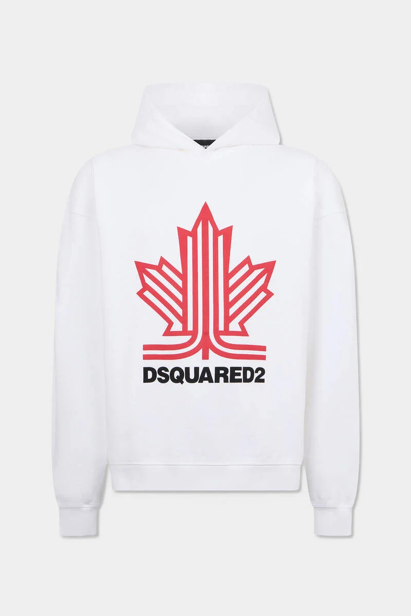 SKI LEAF RELAX FIT HOODIE - 1