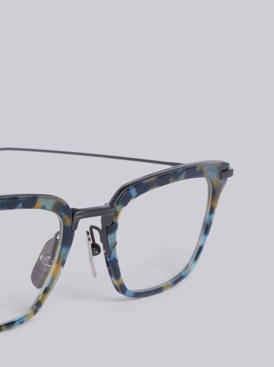 Thom Browne TB916 - Navy Tortoise Wayfarer Glasses outlook