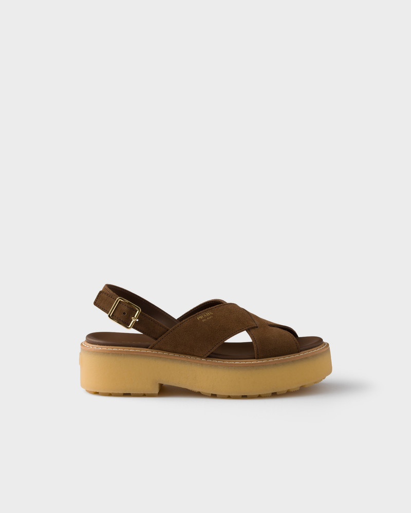 Prada Suede sandals outlook