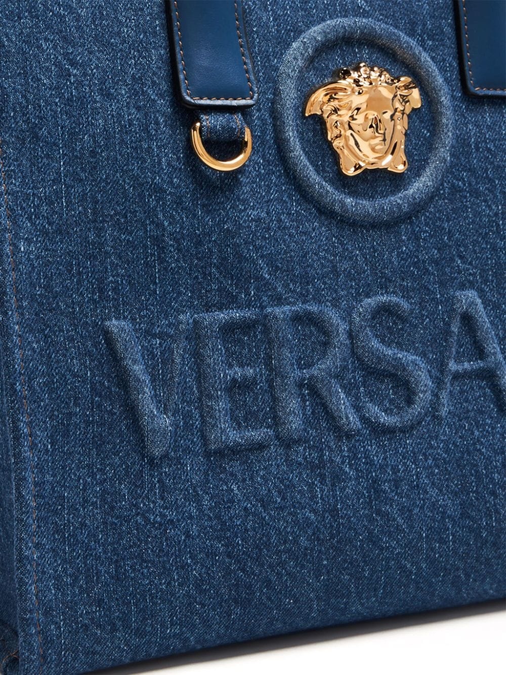 La Medusa denim tote bag - 3