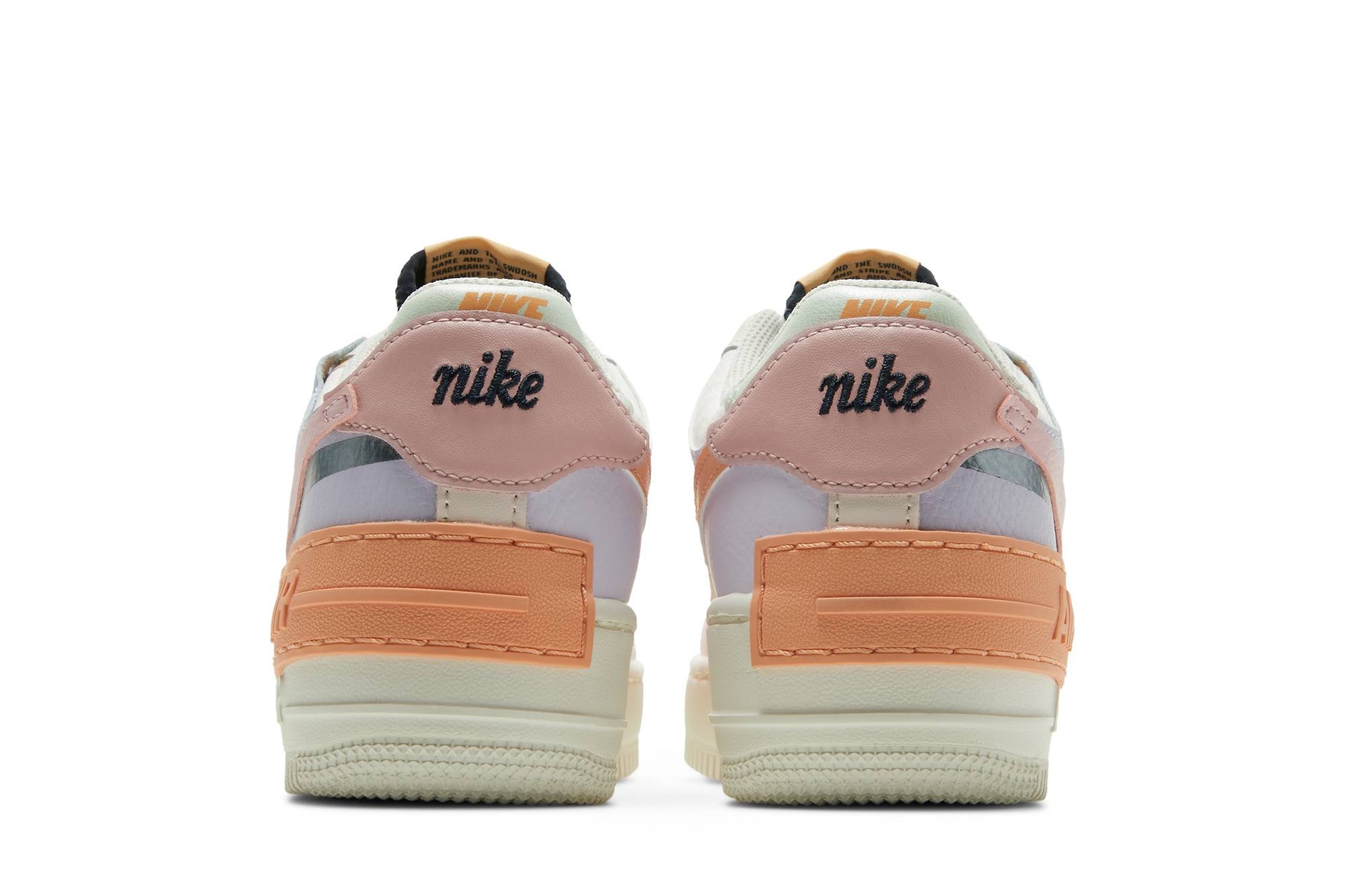 Wmns Air Force 1 Shadow 'Orange Chalk Pink Glaze' - 6