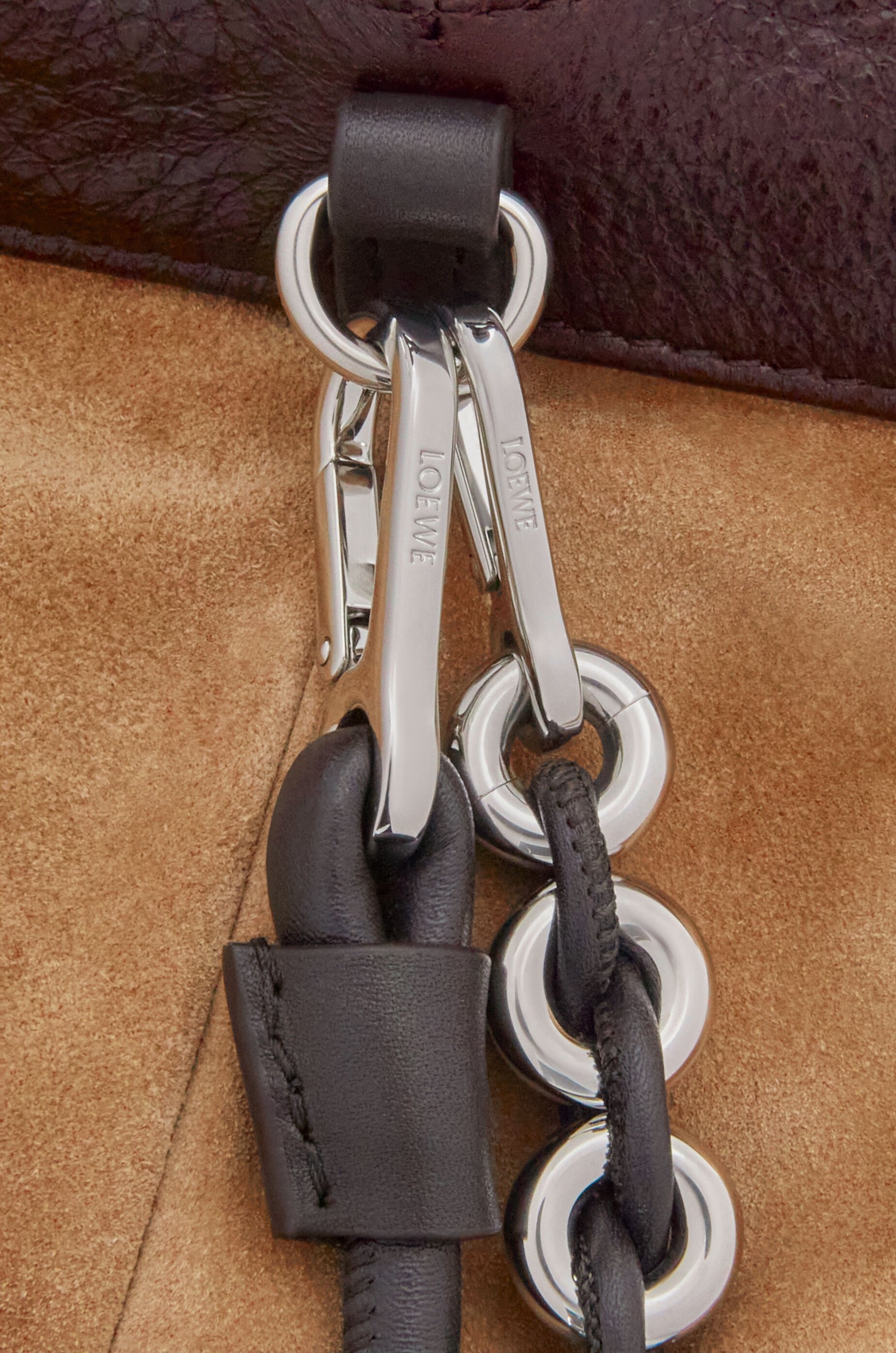Medium Flamenco purse in deerskin - 9