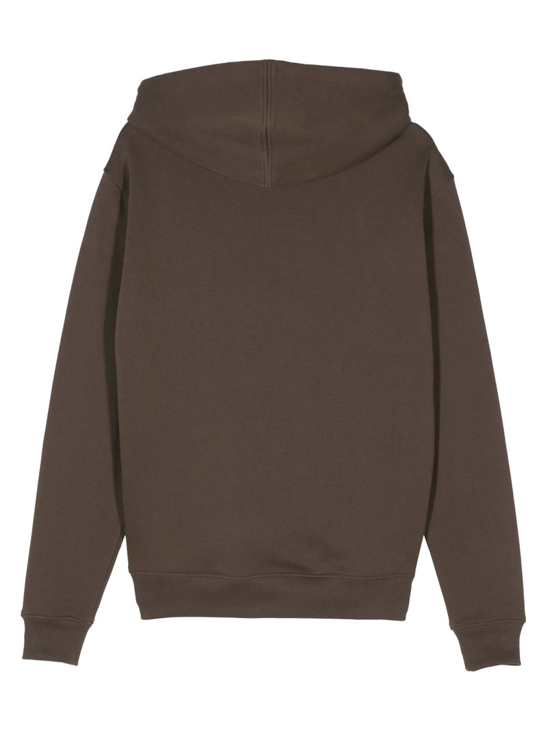 AMI Paris Ami Paris Logo-print Cotton Hoodie outlook