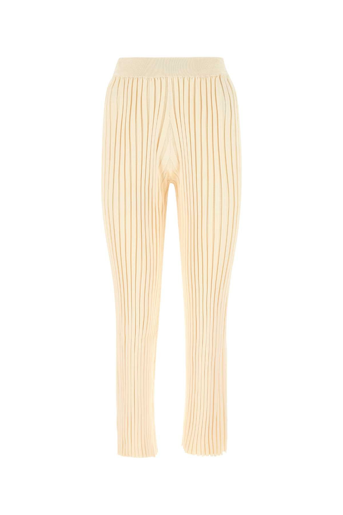 Jil Sander Women Skin Pink Viscose Pant - 1