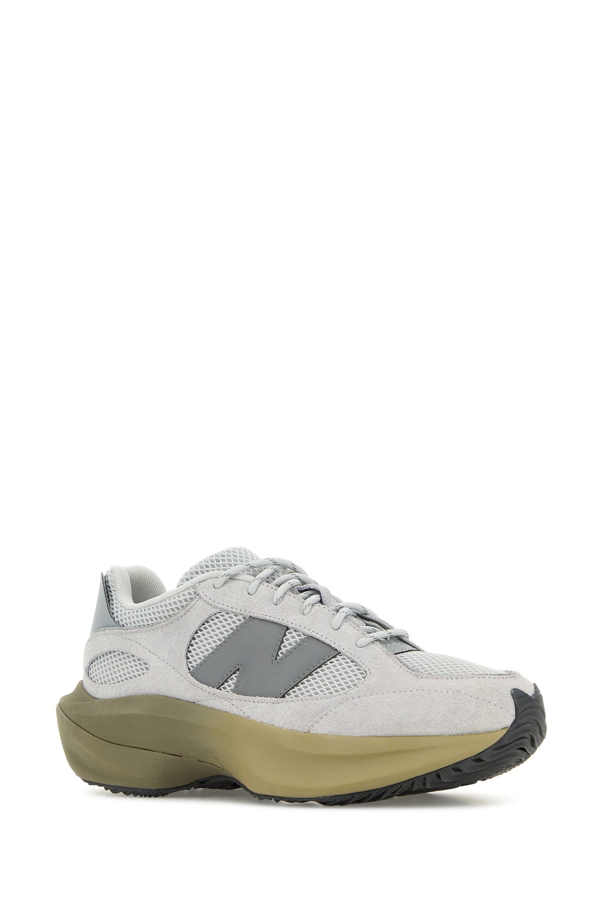 Grey suede and mesh WRPD sneakers - 2