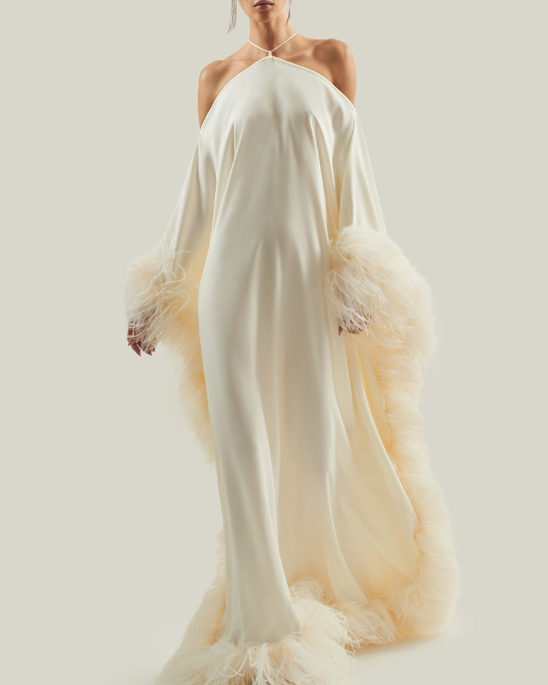 Sza Sza Extravaganza Kaftan in Latte 5