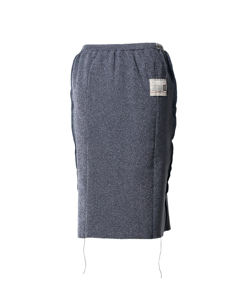 Inside-Out Glitter Knit Skirt 19