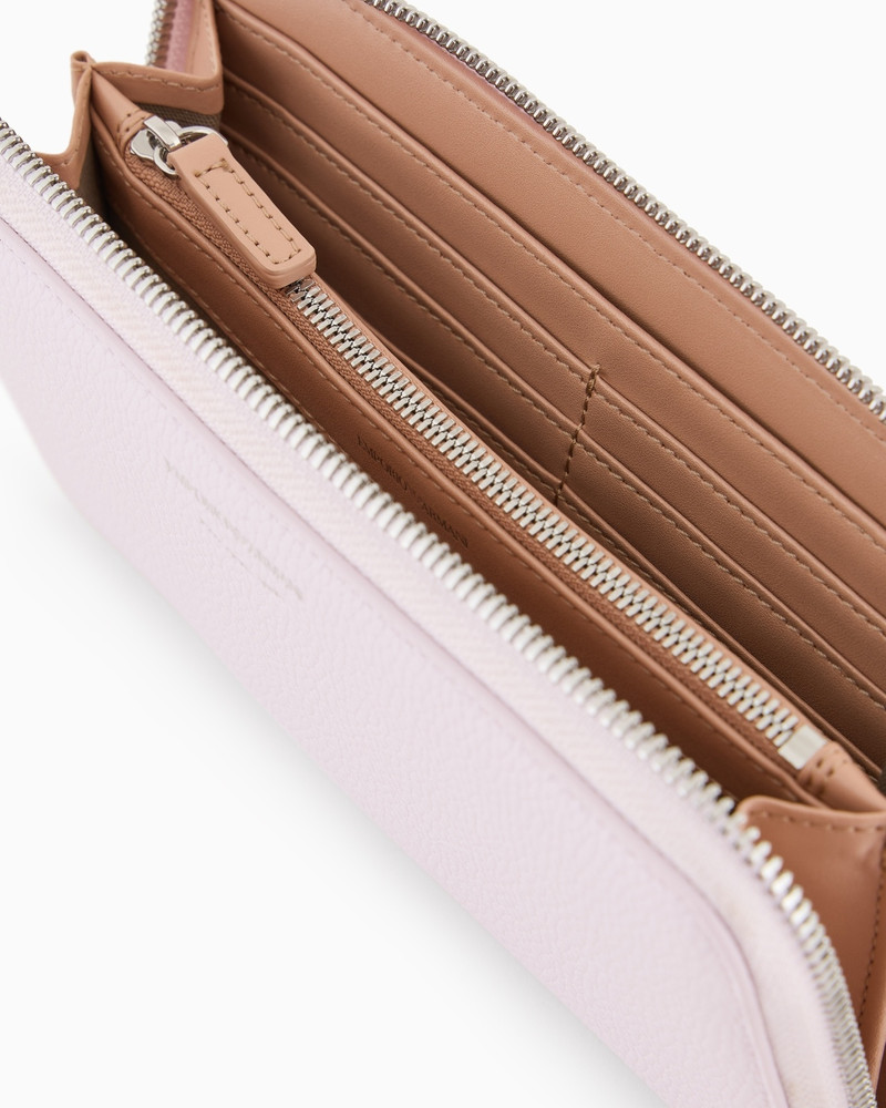 DEER-PRINT MYEA WALLET WITH WRAP-AROUND ZIP 3