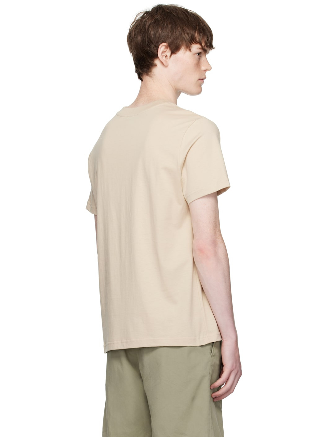 Beige Standard 'A.P.C.' Brodé T-shirt - 3