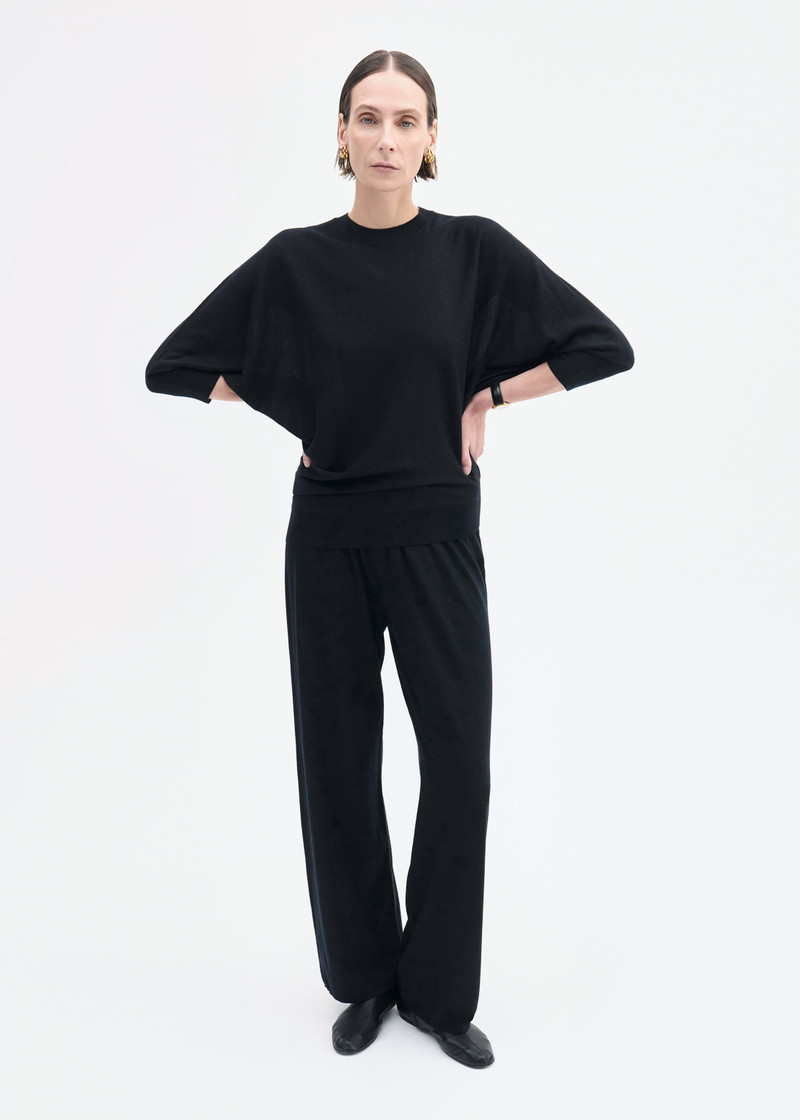 CO Draped Knit Top in Fine Cashmere outlook