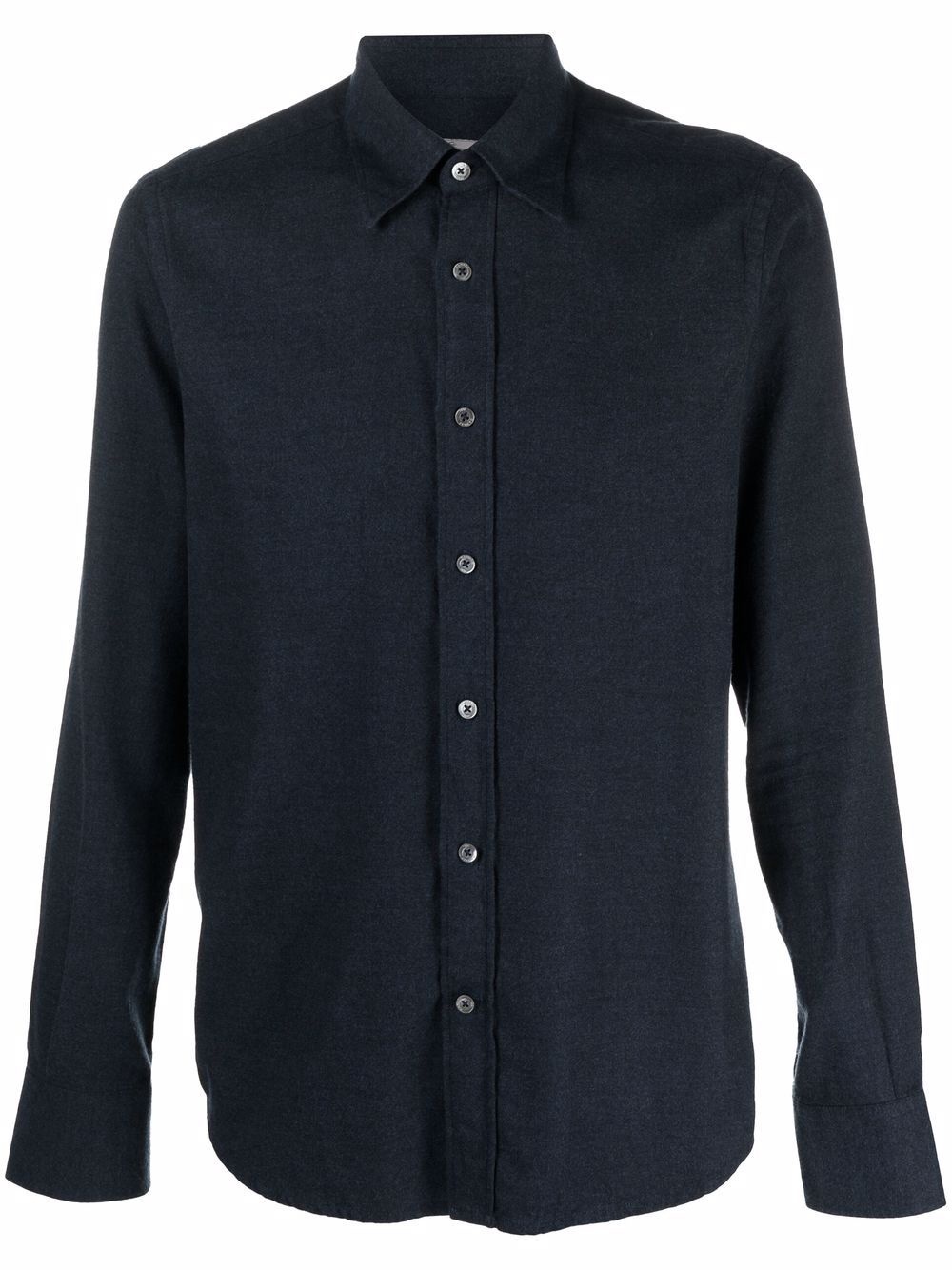 cotton-cashmere blend shirt - 1