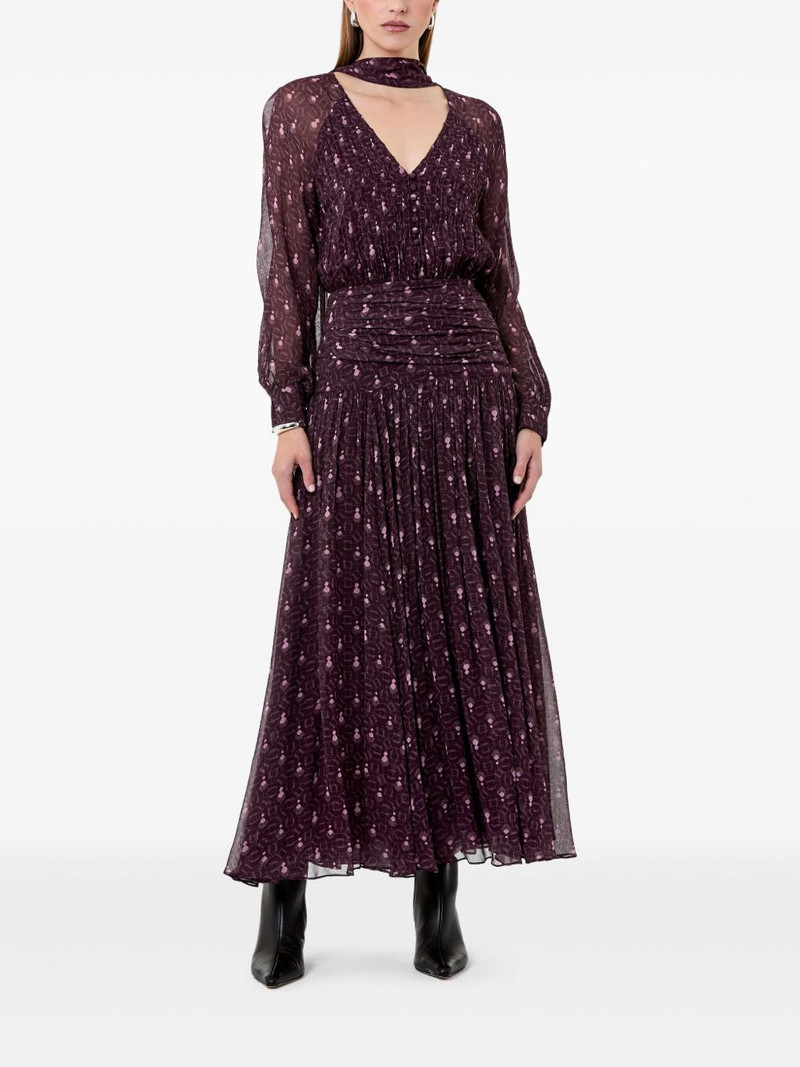NICHOLAS Draya floral-print maxi dress outlook