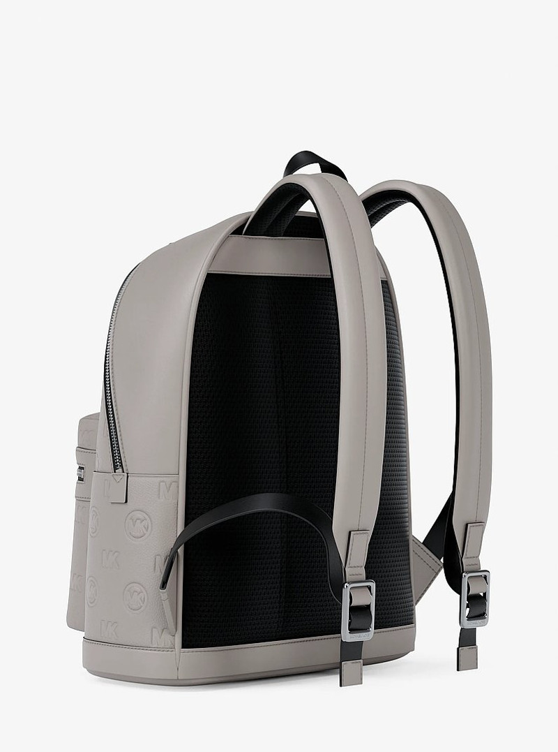 Cooper Medium Logo Debossed Dome Backpack 3