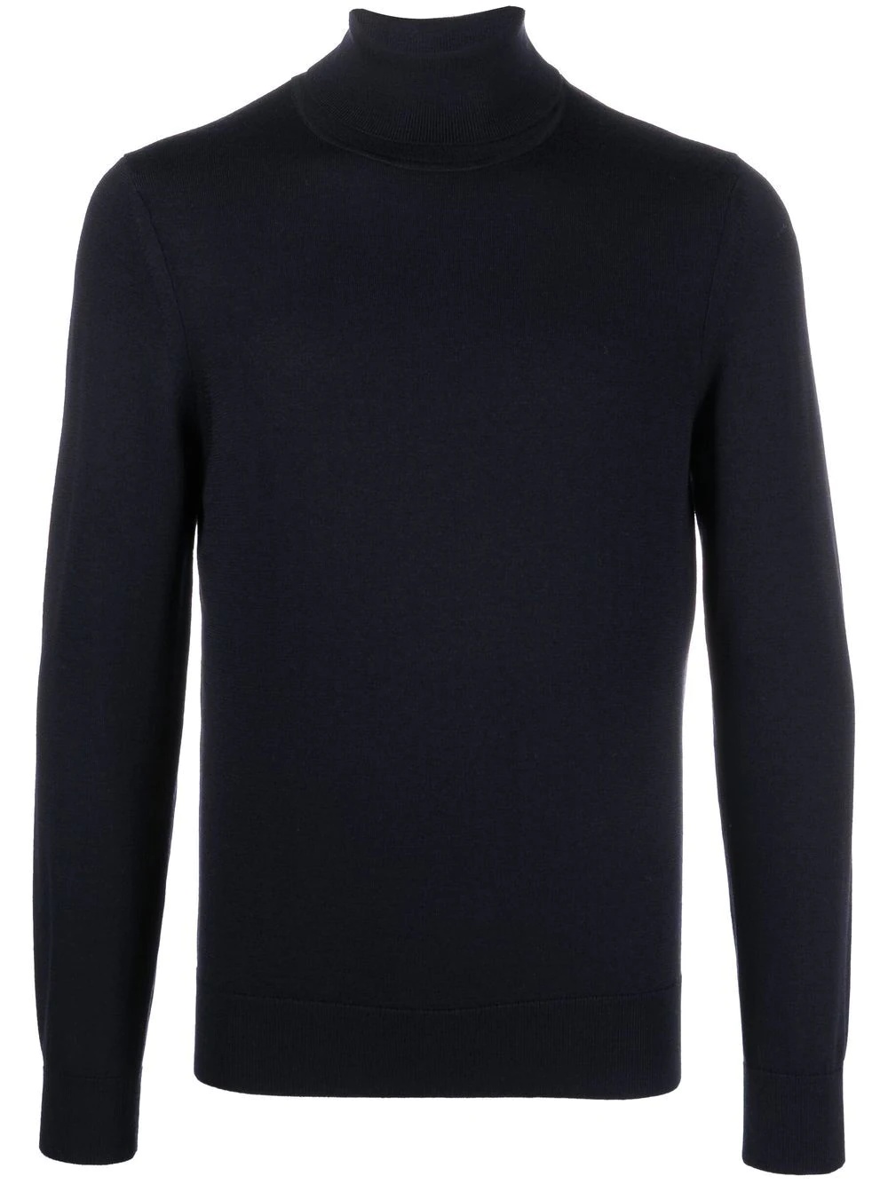 fine-knit roll neck jumper - 2