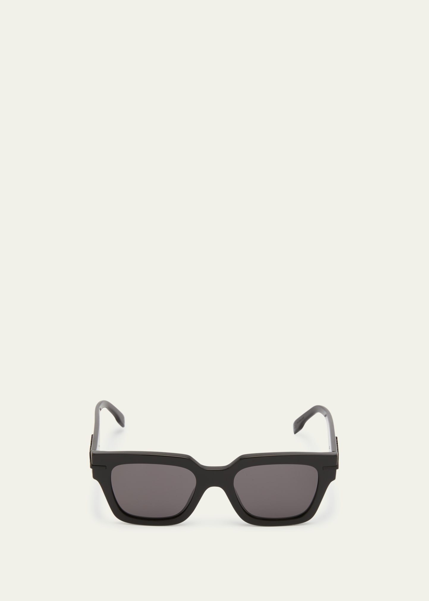 Men's Tonal Logo Acetate Square Sunglasses - 3