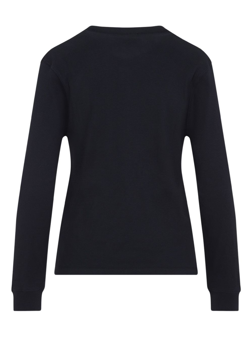 ribbed-knit T-shirt - 2