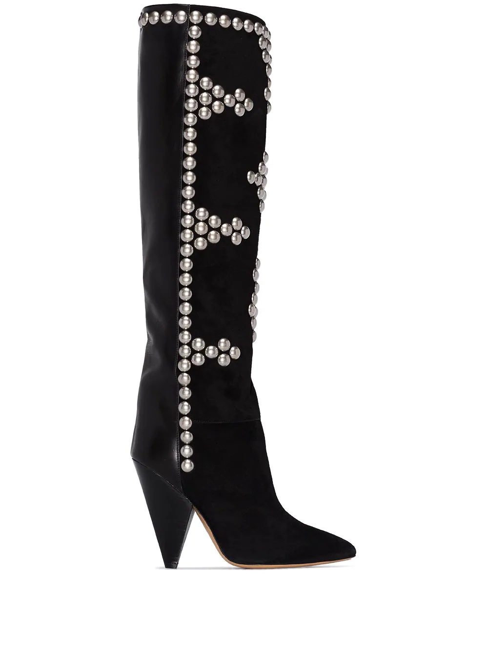 Lyork stud-embellished 95mm boots - 1