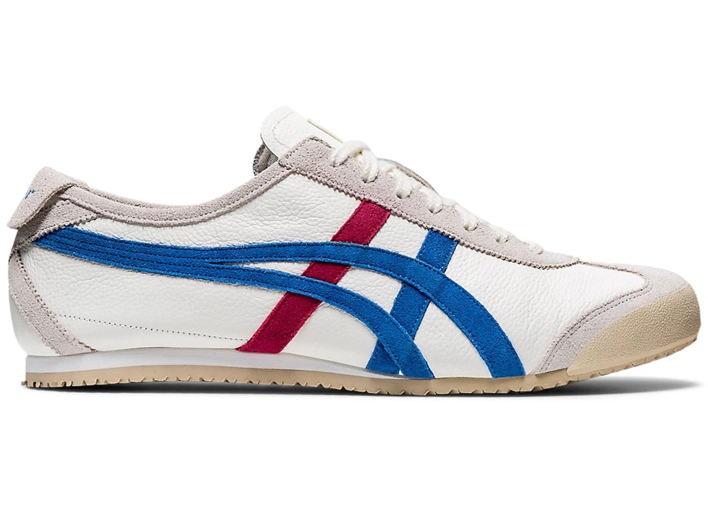 Onitsuka Tiger Mexico 66 Vintage White Directoire Blue Red - 1