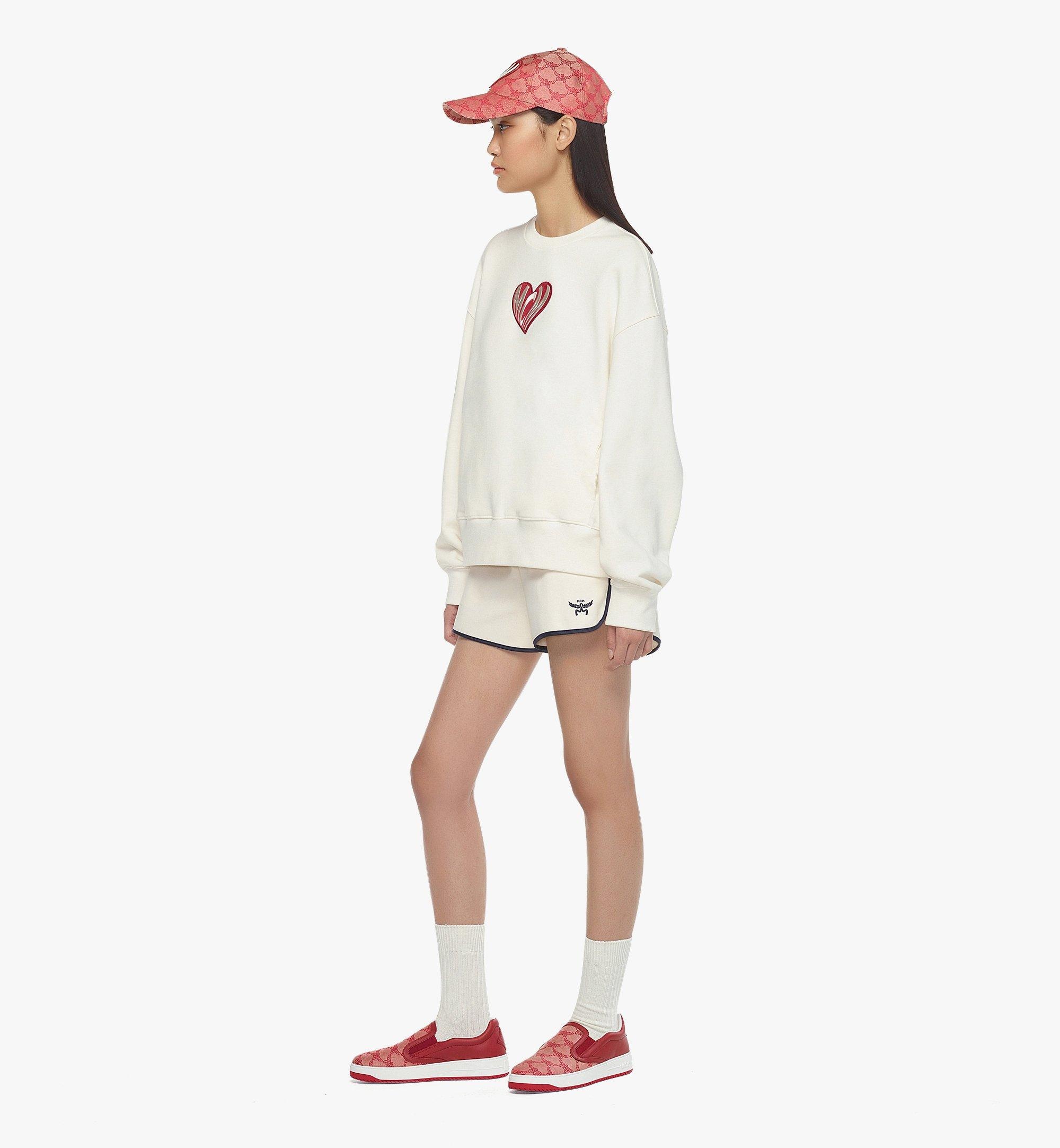 Heart Logo Sweatshirt in Organic Cotton - 4